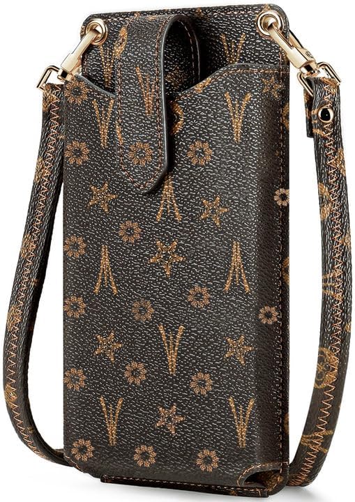 Peacocktion Small Crossbody Cell Phone Purse for Women, Lightweight Mini Small Crossbody Bags for Women with Card Slots