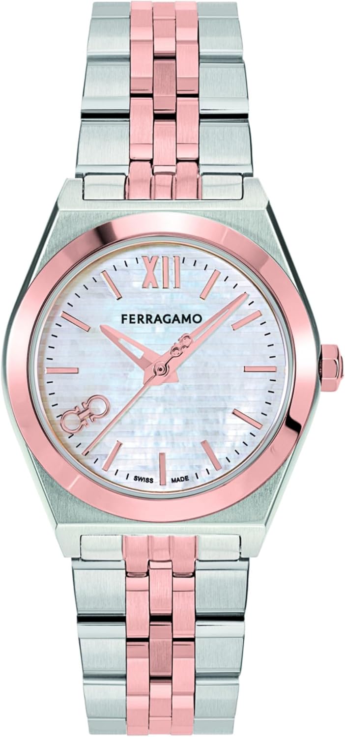Ferragamo Womens Swiss Made Watch Vega Collection