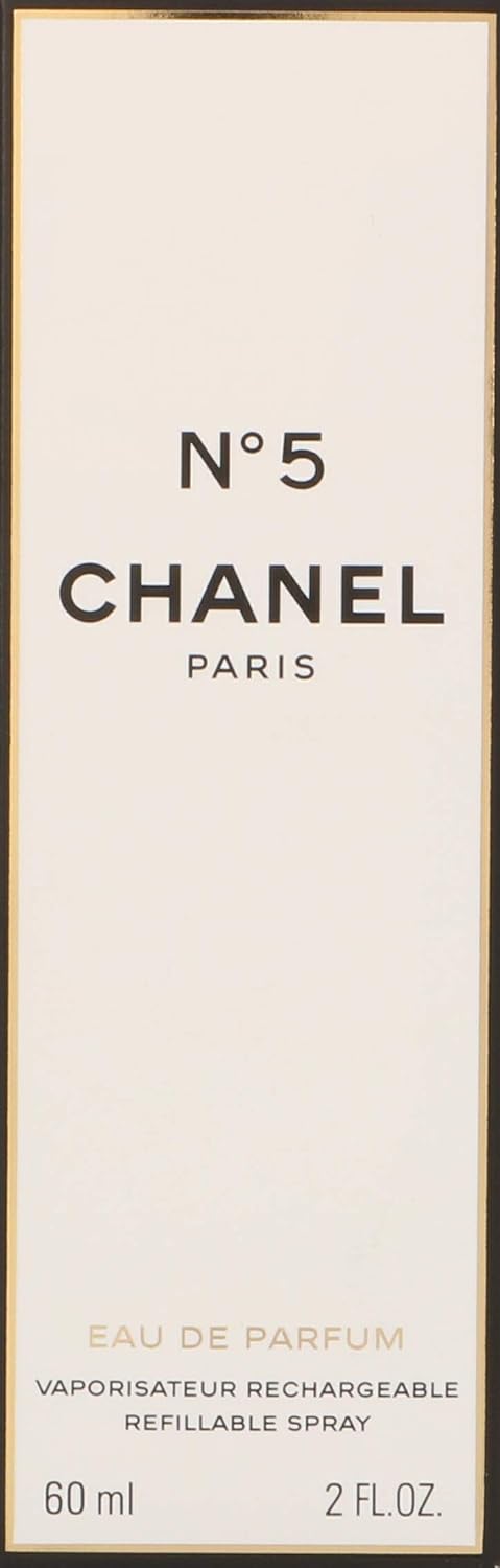 Chanel No. 5 by Chanel for Women 2.0 oz Eau De Parfum Refillable Spray