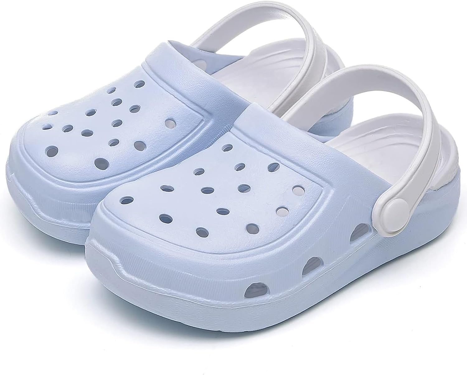 OWIF Boys Girls Toddler Clogs Little Kids Slip on Slides Sandals Truck Car Bunny Summer Water Shoes Garden Beach Pool Outdoor Bathing Shower Slippers