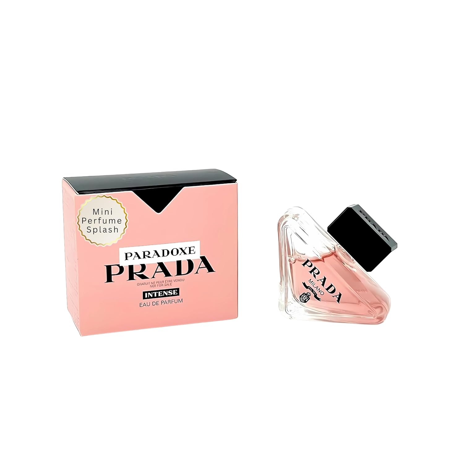 Prada Paradoxe Intense Perfume For Woman Mini EDP Travel Splash 0.23 Fl Oz