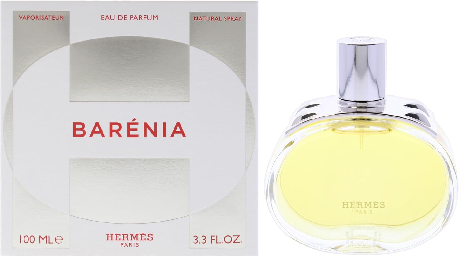 Hermes Barenia Spray Refillable Eau De Parfum Refillable Spray for Women, 3.3 Ounce (Refillable)
