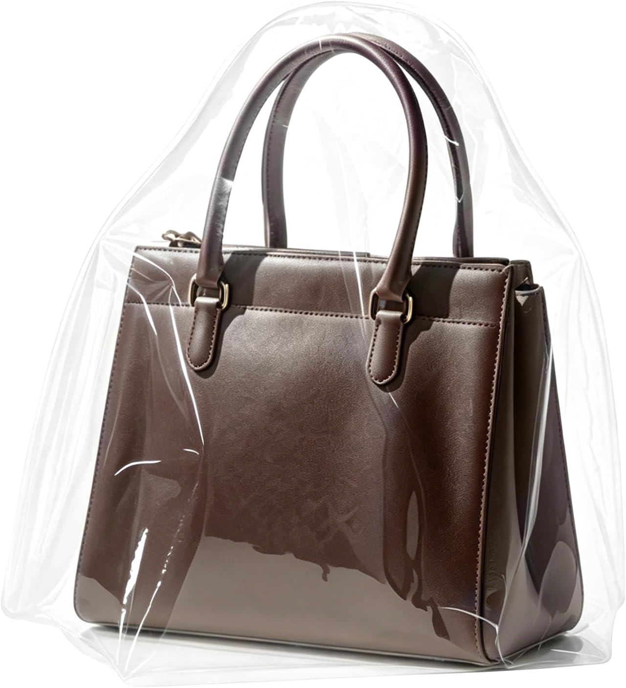 DGAZ Clear Dust Bags for Luxury Handbags | Waterproof Purse Storage Bag,Lightweight Handbag Protector