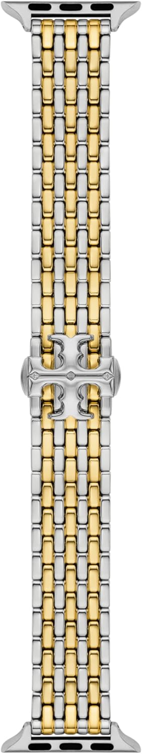 Tory Burch Women's Eleanor 38/40/41/42mm and 42/44/45/46mm Stainless Steel Band for Apple Watch®