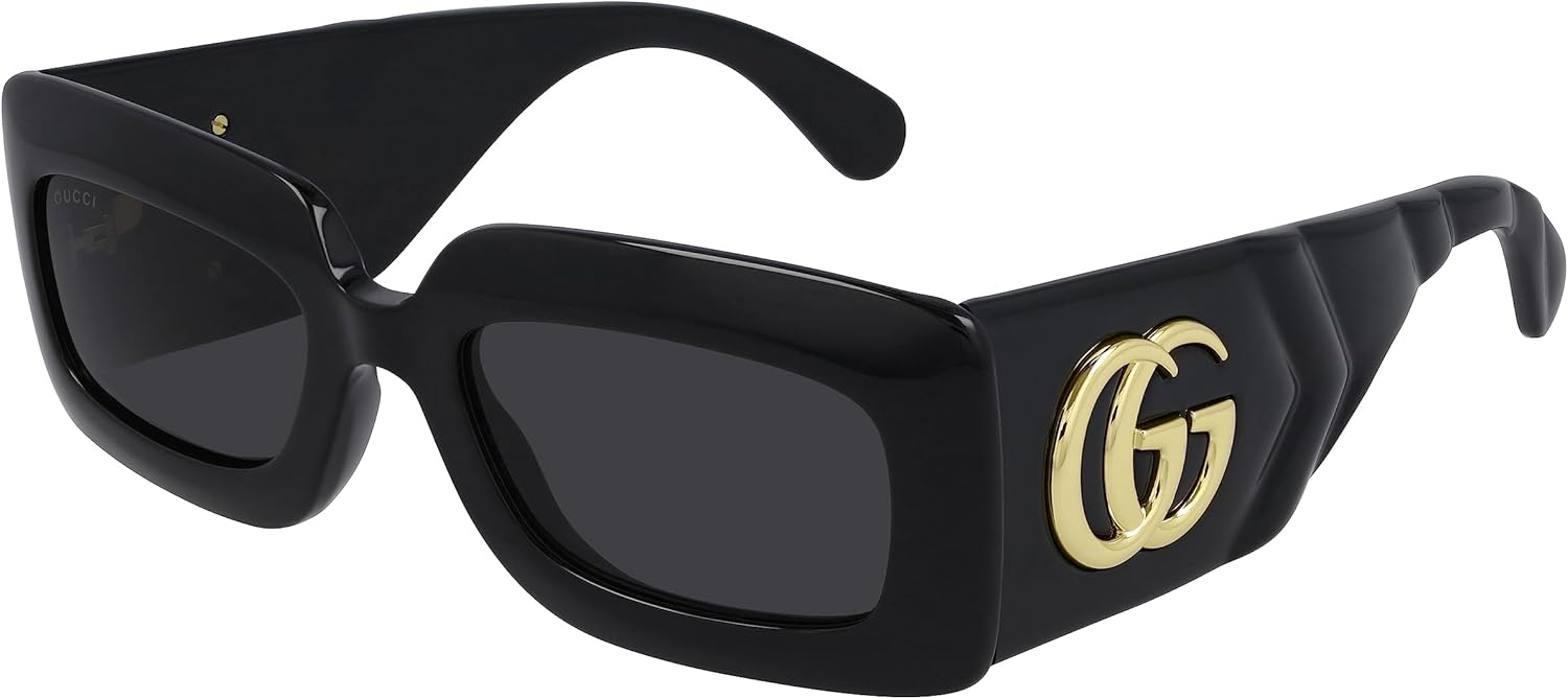 GG0811S 001 | RECTANGULAR SUNGLASSES