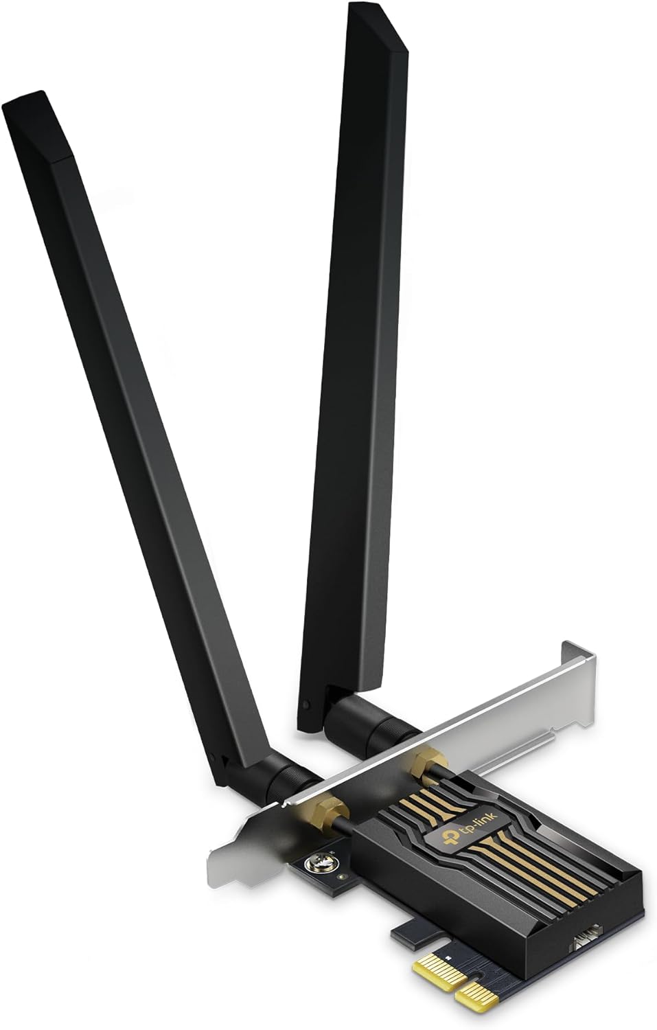 TP-Link WiFi 7 BE9300 PCIe WiFi Card for PC Archer TBE552E| Tri-Band Network Card | Bluetooth 5.4 | High-Gain Antenna | MLO, WPA3| Supports AMD/Intel Motherboard| Not Compatible with Windows 10/Linux