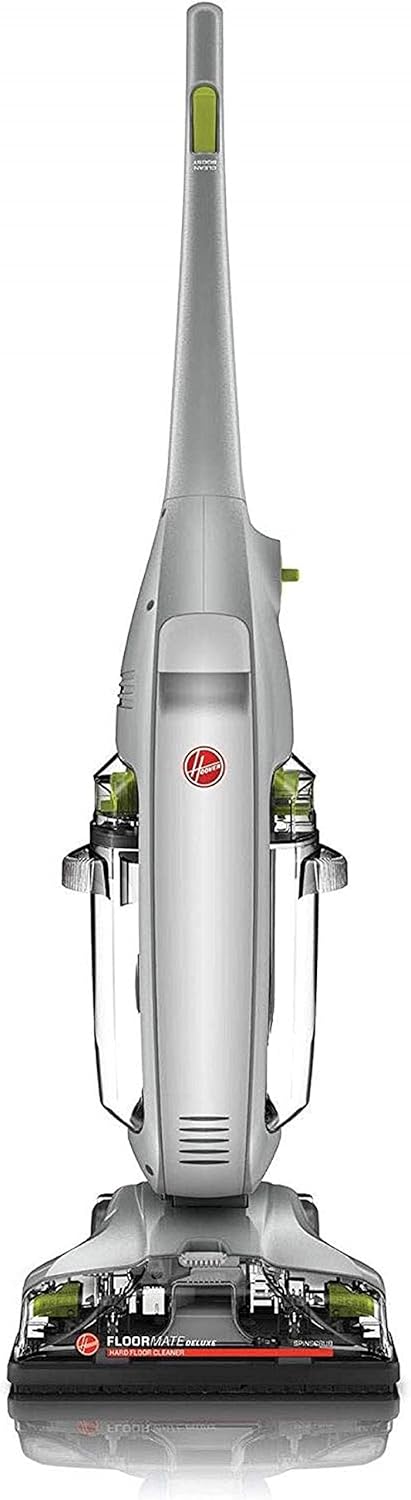 Hoover FloorMate Deluxe Hard Floor Cleaner Machine, Lightweight Cleaning Machine, Floor Scrubber with Spin Scrub Brushes, Wash and Dry Mode, Ideal for Hardwood, Vinyl, Tile, Laminate and More
