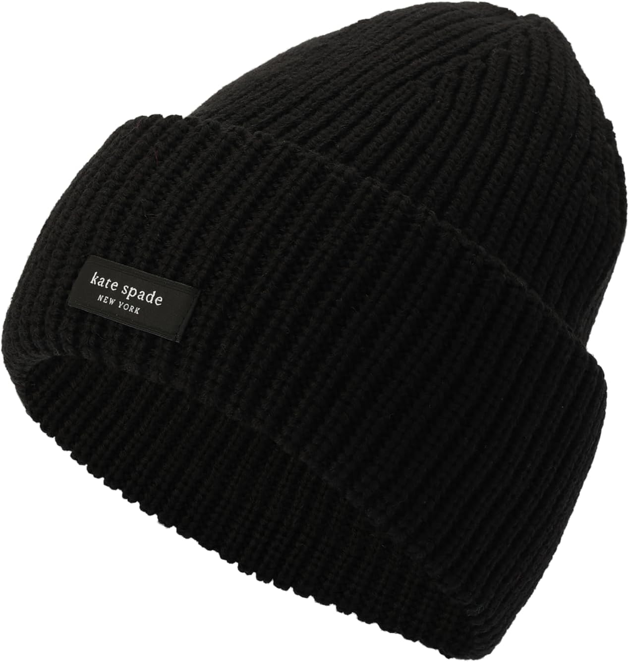 kate spade new york Sam Label Cuff Beanie