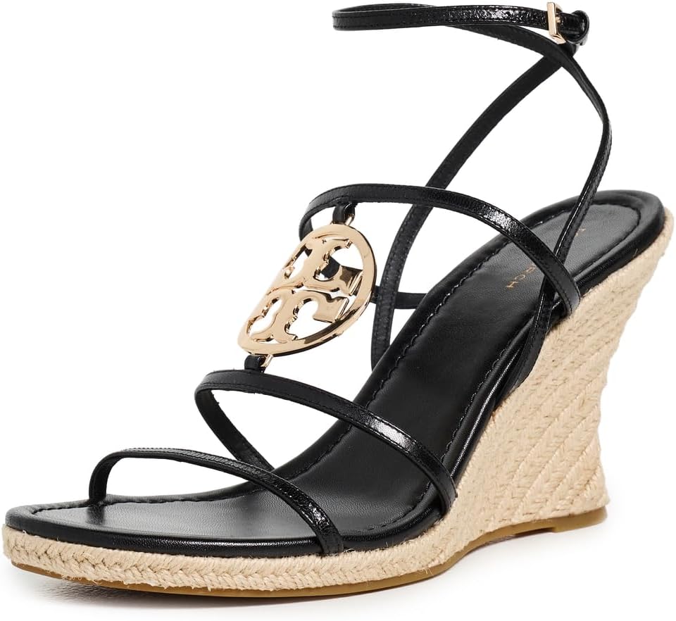 Tory Burch Women's Capri Miller Wedge Espadrilles 85mm
