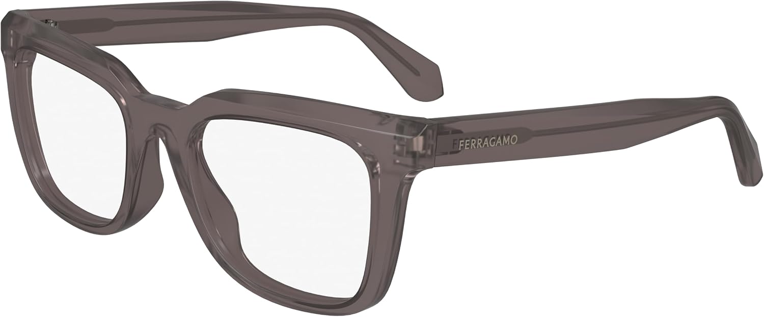 FERRAGAMO Eyeglasses SF 2990 020 Transparent Grey, 52/21/145