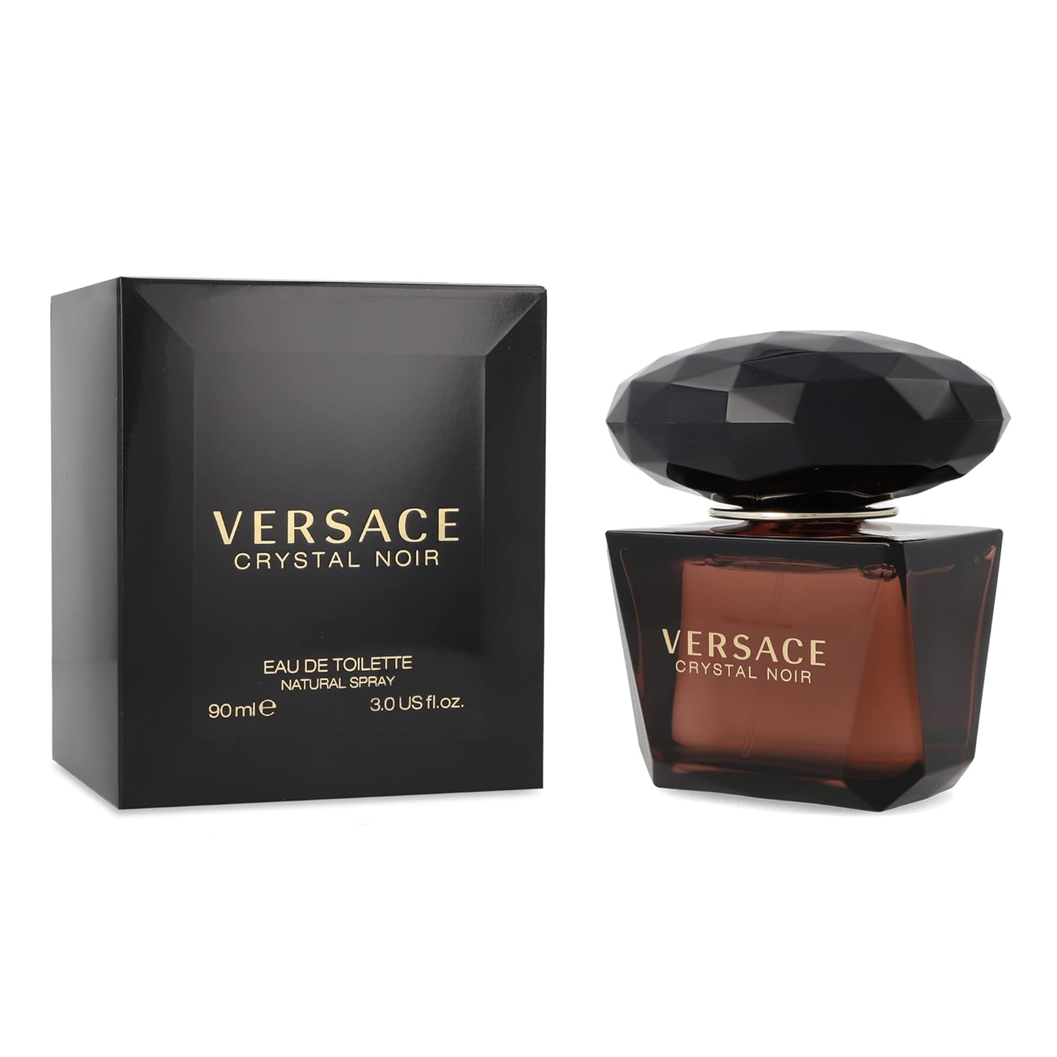 Versace Crystal Noir by Versace for Women - 3 Fl Oz EDT Spray