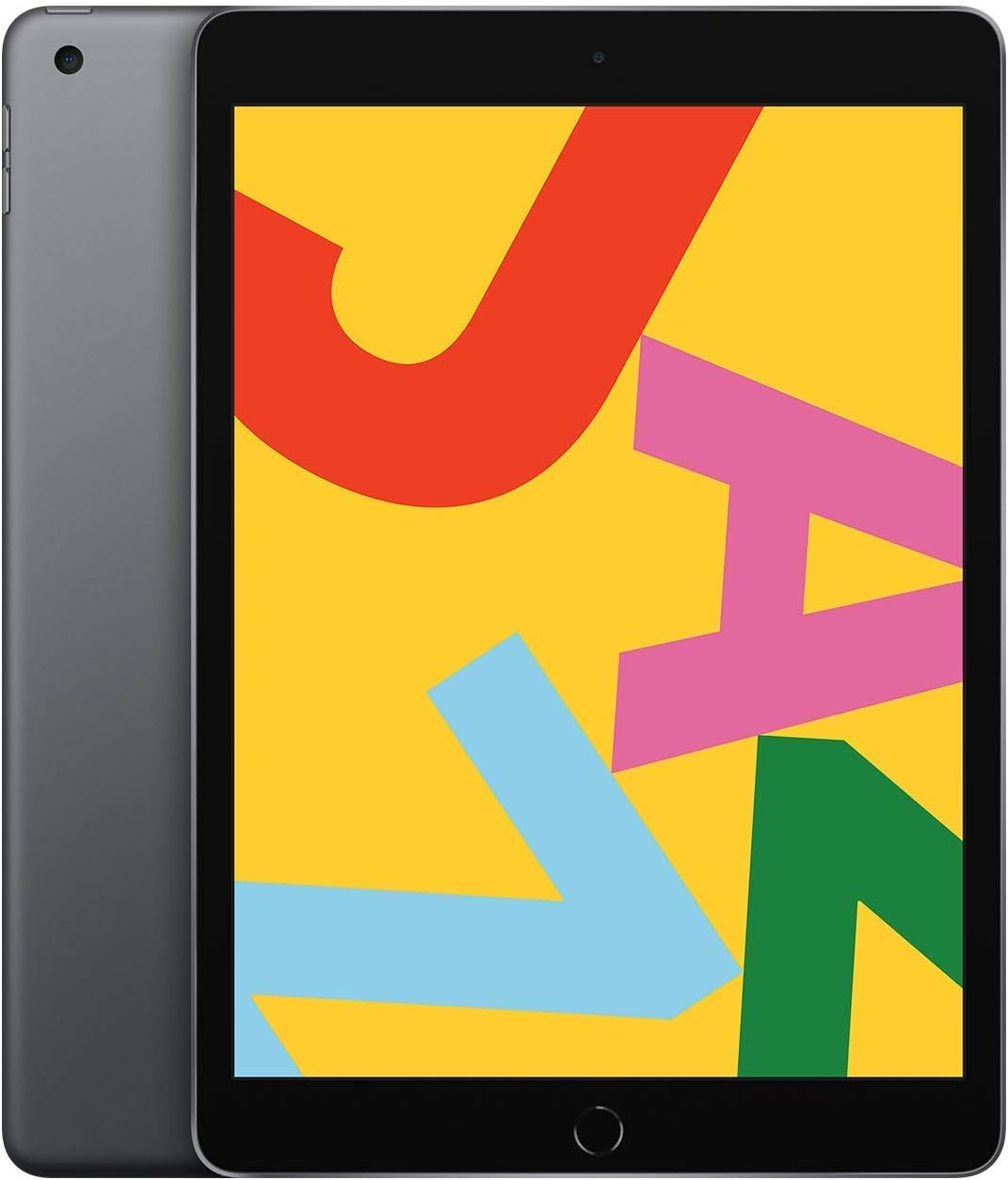 Apple iPad (7th Generation, 10.2-inch, 2019), 32GB, Wi-Fi, Space Gray (Renewed Premium)