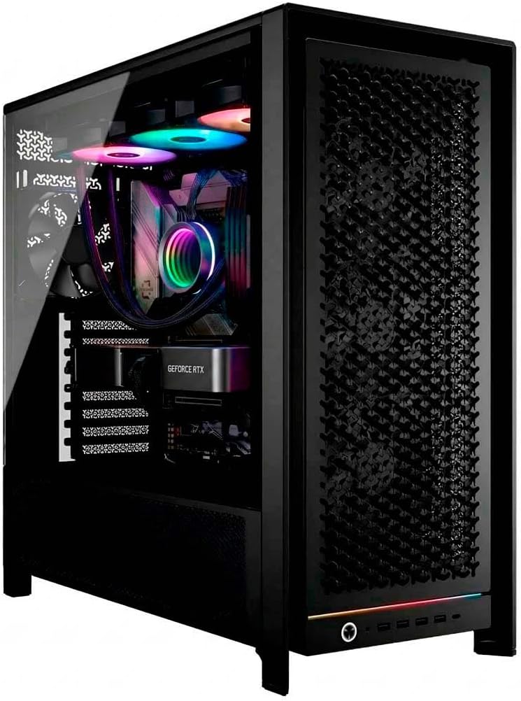 Adamant Custom 64-Core Liquid Cooled Workstation Computer PC AMD Threadripper PRO 9985WX 3.2GHz TRX50 AERO 512GB DDR5 RAM ECC Registered 8TB NVMe GEN4 SSD 8TB HDD 1200W RTX 6000 Blackwell 96GB