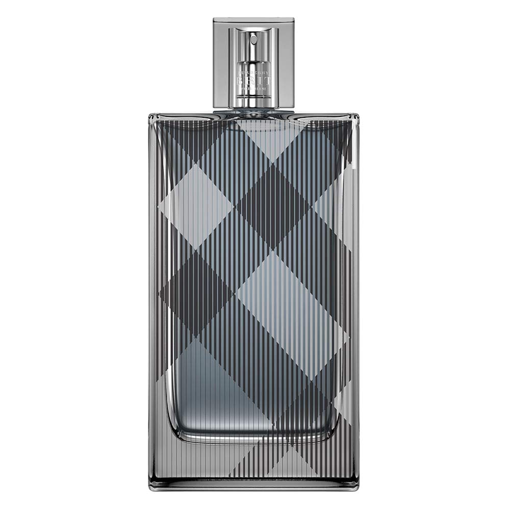 Burberry Brit Eau de Toilette – Woody Men's Cologne – With Notes of Cedarwood, Green Mandarin, Wild Rose & Tonka Bean – Long Lasting Fragrance