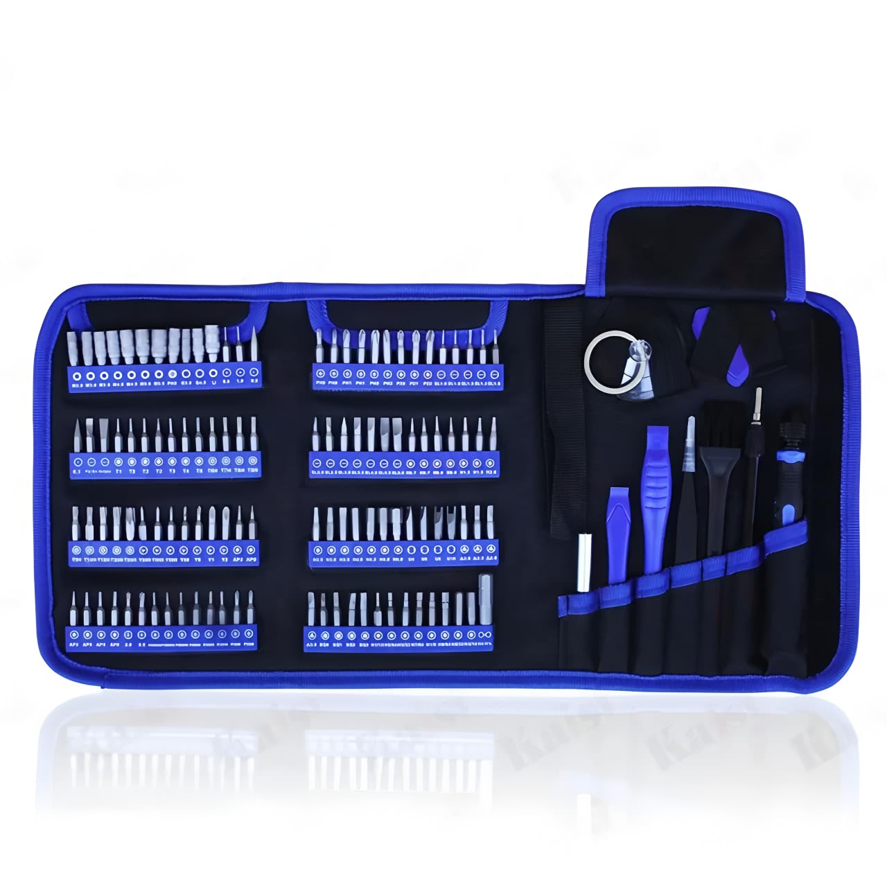 Kaisi K-9126 Precision Telecommunications Repair Tools Set Screwdriver Bits for Mobile Phone PC Electronic Part Watch Repairing