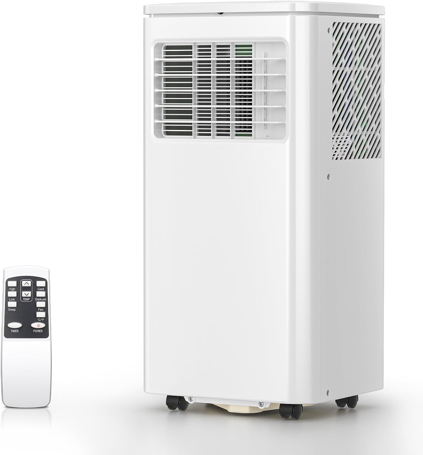 Antarctic Star 10000 BTU Portable Air Conditioners, Portable AC Unit with Fan/Dehumidifier/Sleep Modes, Cools up to 450 Sq.Ft with Remote Control, 24H Timer, Window Kits for Living Room, Bedroom