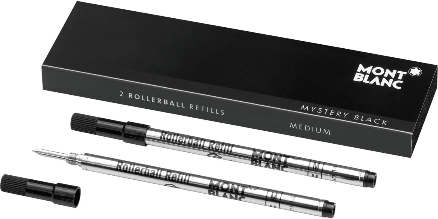 MONTBLANC Rollerball Refill, M 2X1, Mystery Black (105158)