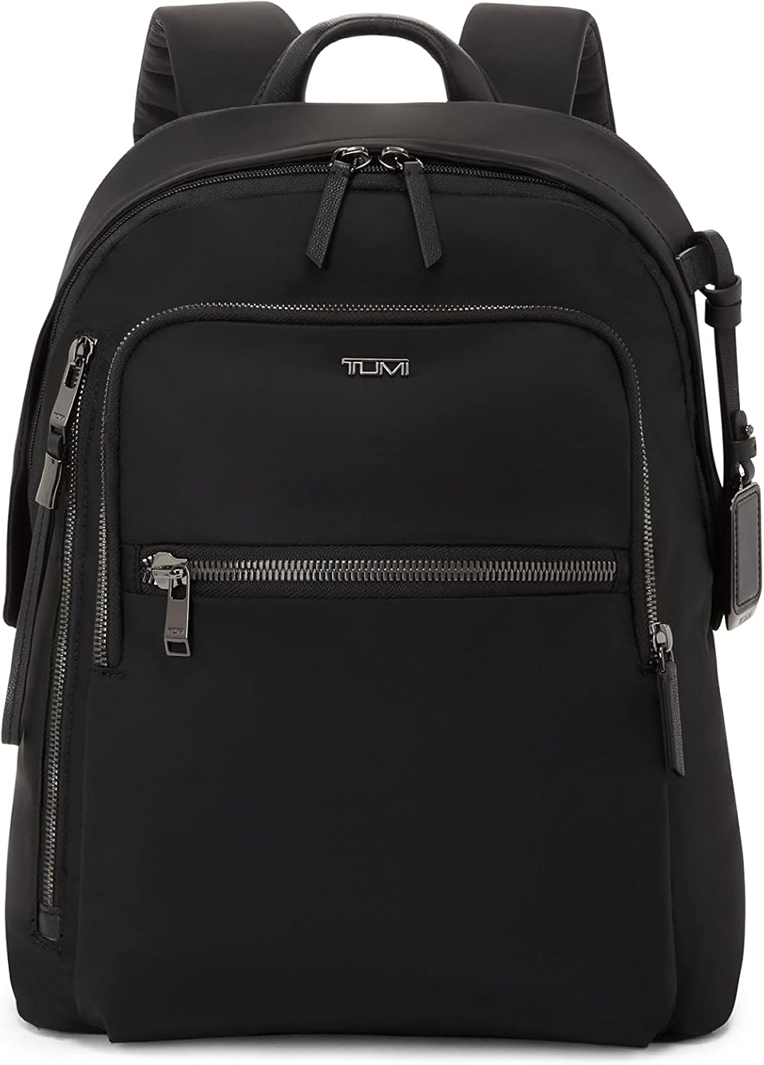 TUMI - Voyageur Halsey Backpack - Travel Backpack - For Business, Fashion, Commute - Holds Up to 14" Screens - Black & Gunmetal