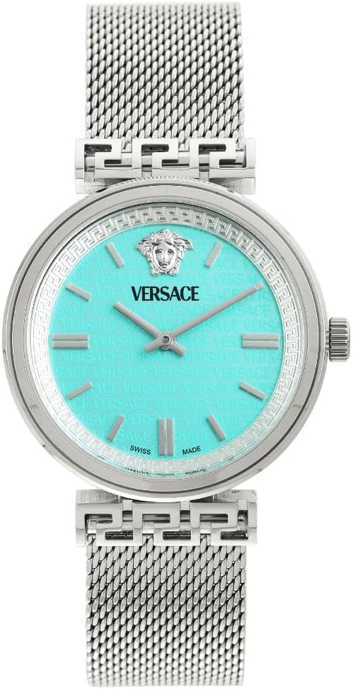 Versace Mythos Quartz Turquoise Dial Ladies Watch VETCA0324