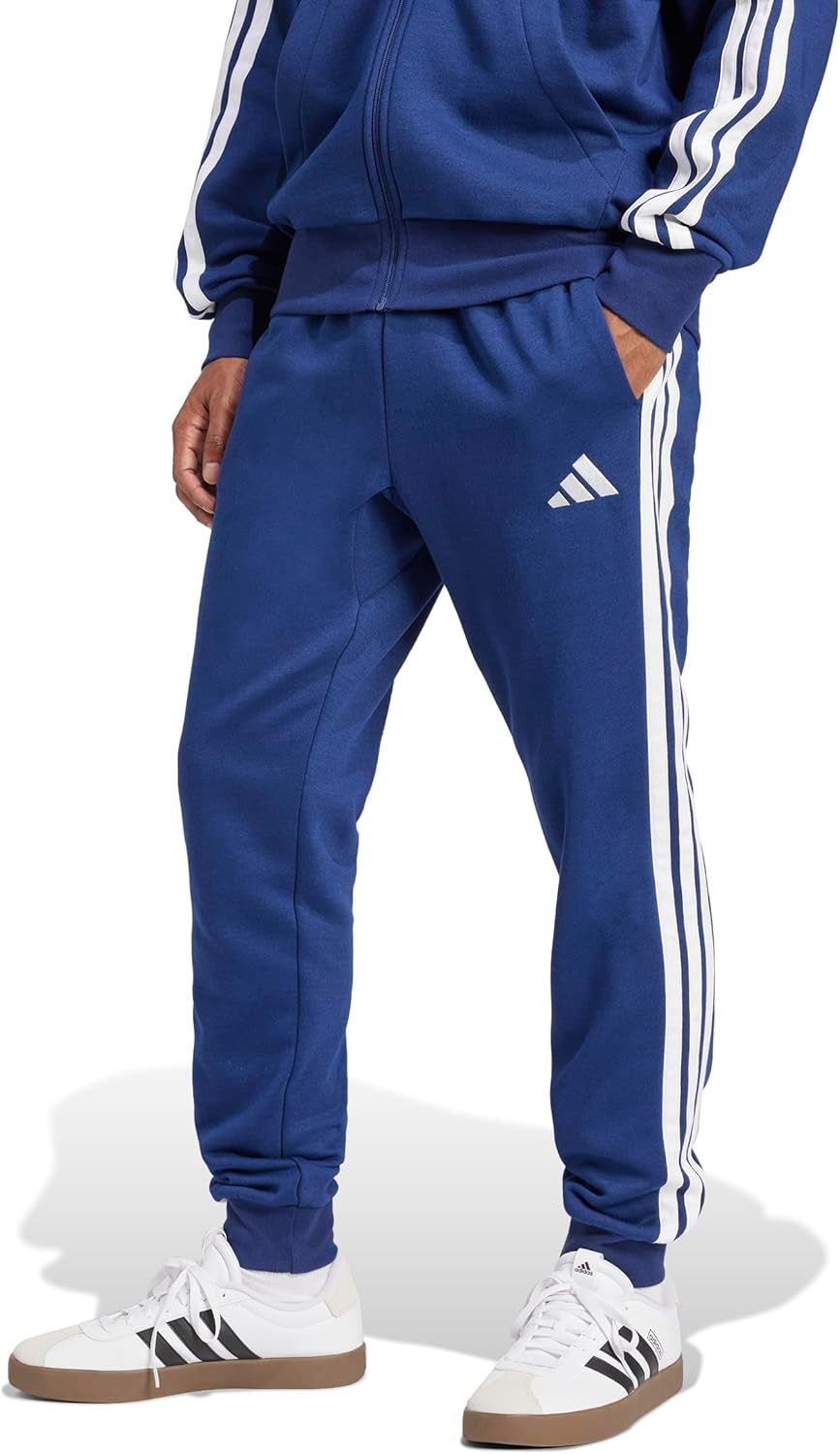 adidas Men's Essentials 3-Stripes Fleece Pants