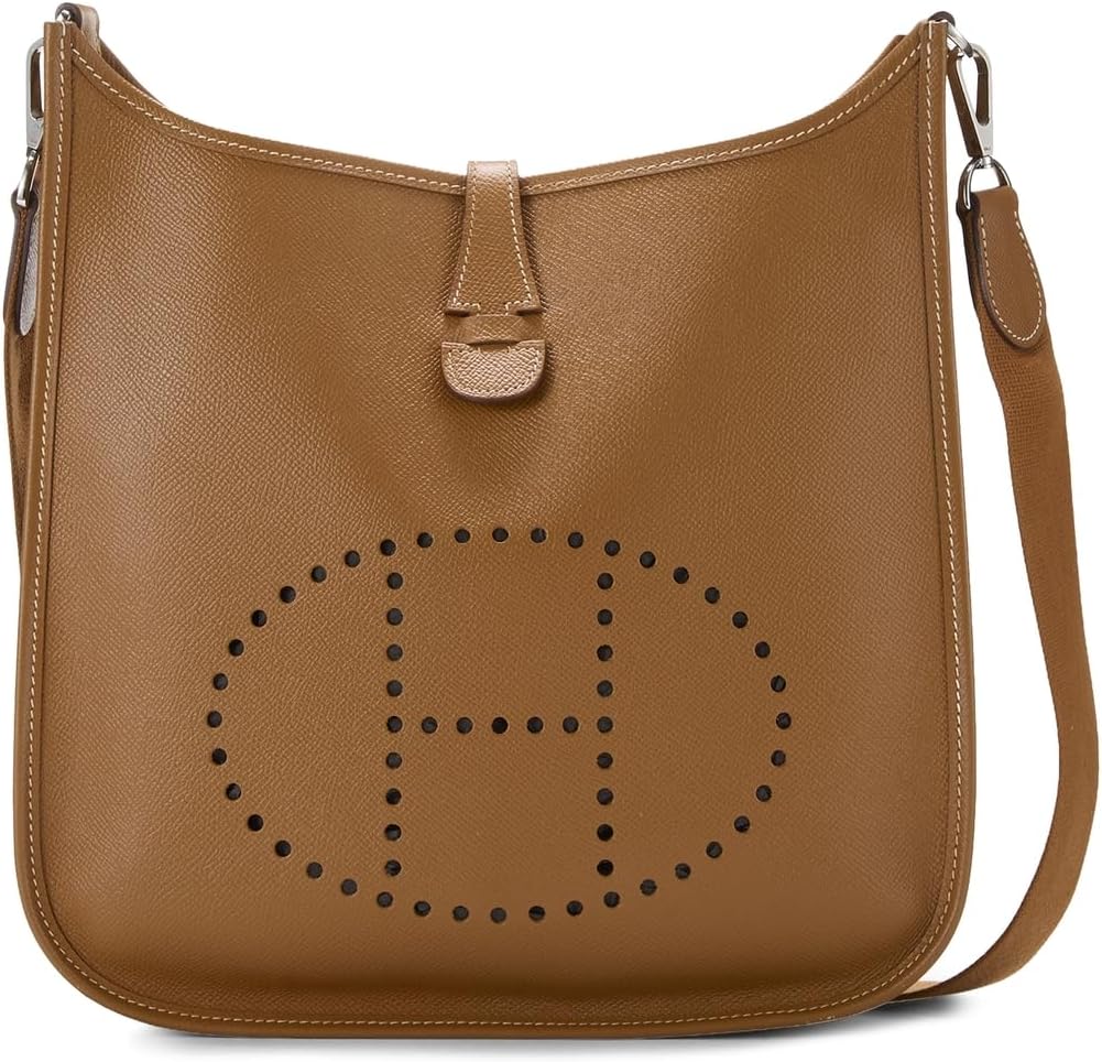 WHAT GOES AROUND COMES AROUND Women's Pre-Loved Hermes Epsom Evelyne Crossbody Bag III PM