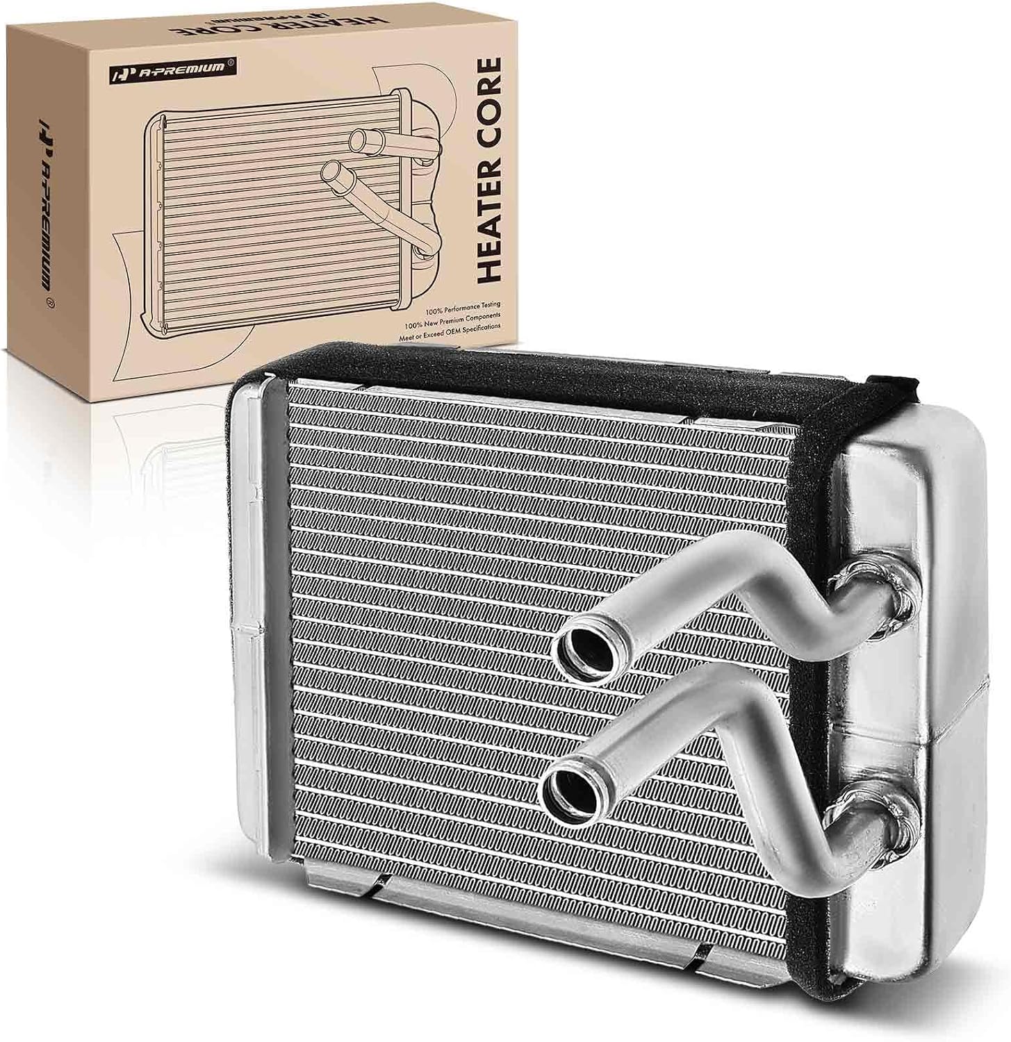 A-Premium Front HVAC Heater Core | Compatible with Ford F-100 F-150 1980-1996, F-250 F-350 F-600 F-700 F-800 F53 F59 F Super Duty, Bronco, Replace# E0TZ-18476-C