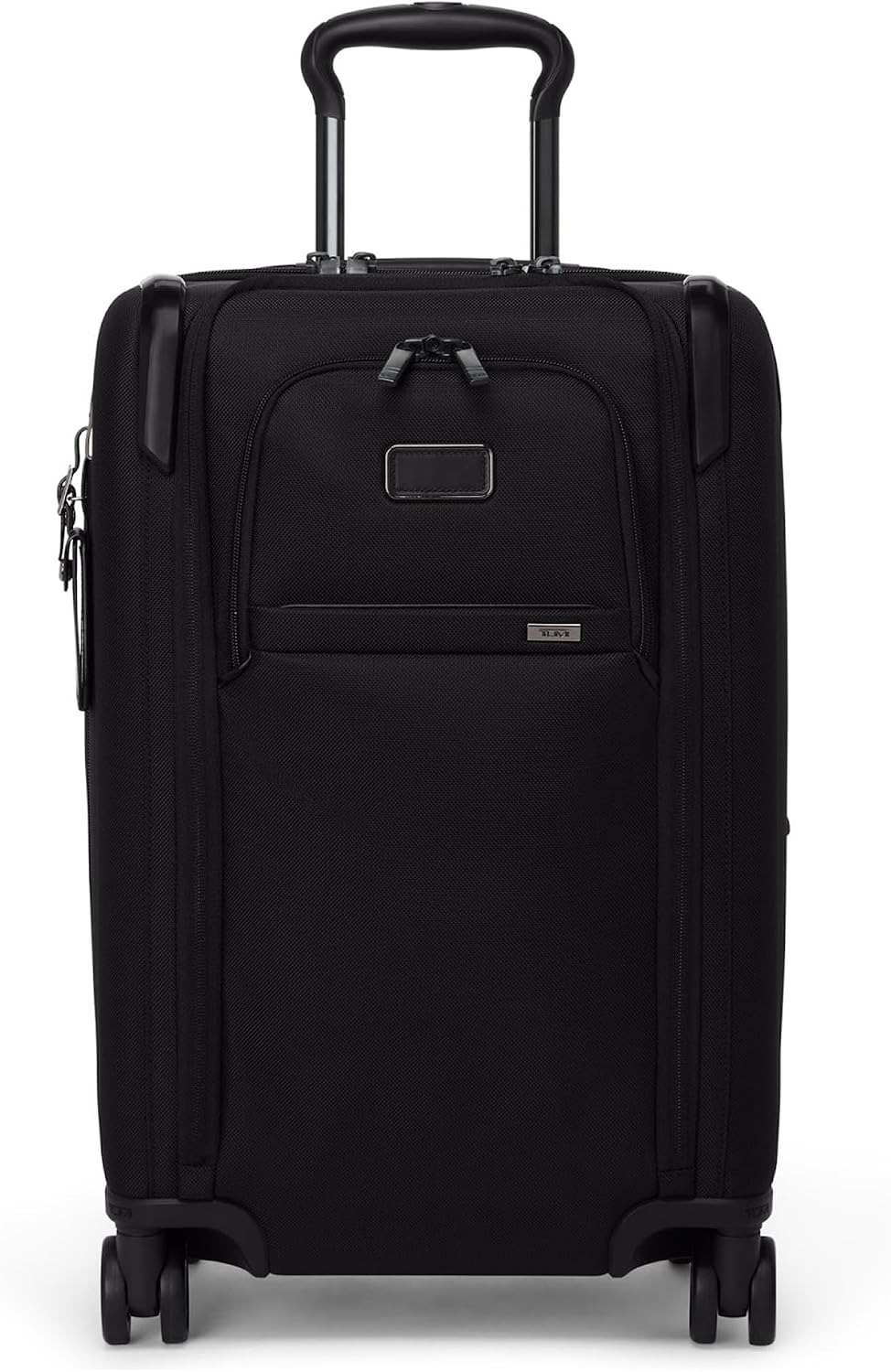 TUMI - Alpha Dual Access Expandable Carry-On Luggage - Zipper Expansion - Durable Ballistic Nylon Lightweight Suitcase -TSA Lock Tracer
