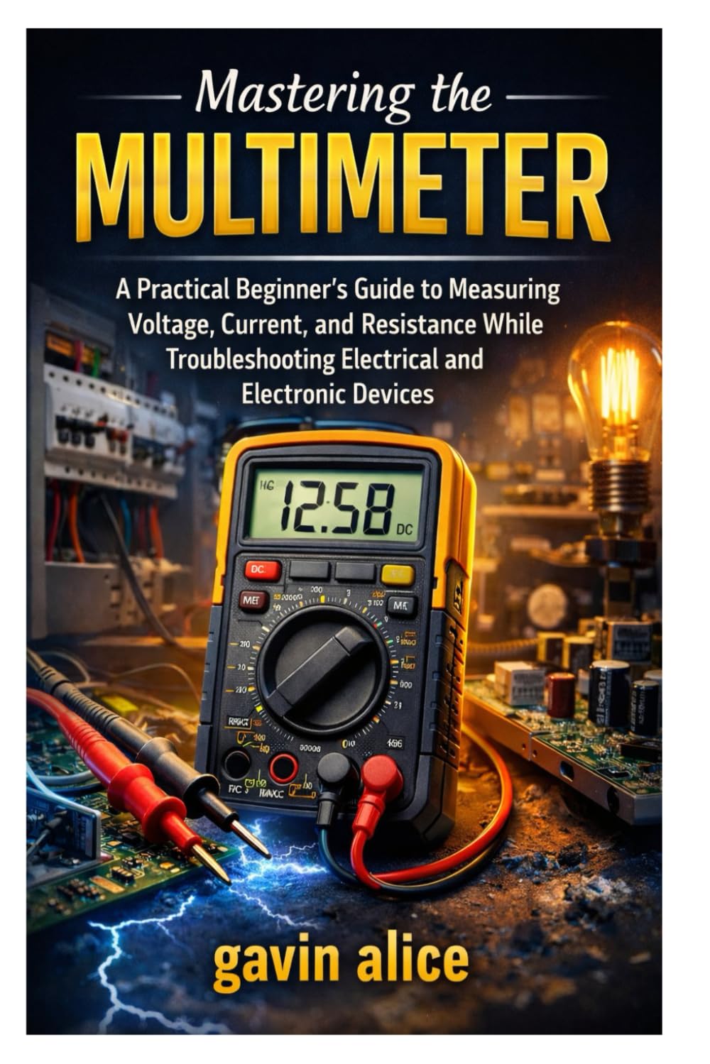 Mastering the Multimeter: A Practical Beginner’s Guide to Measuring Voltage, Current, and Resistance While Troubleshooting Electrical and Electronic Devices