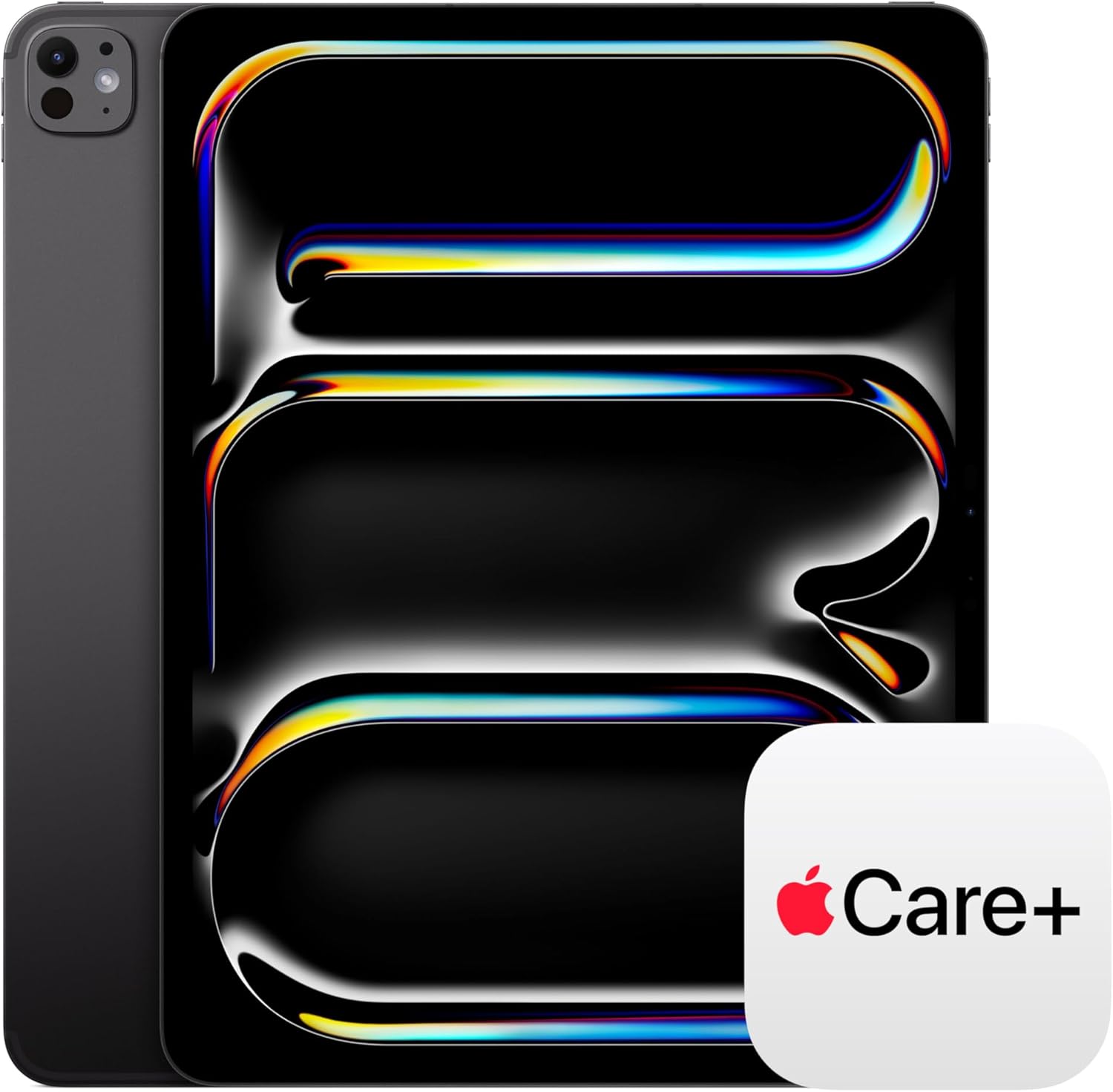 Apple iPad Pro 13-inch (M5): Ultra Retina XDR display - Nano-Texture Glass, 2TB, 12MP Front/Back Camera, Wi-Fi 7 with Apple N1 + 5G Cellular with C1X chip — Space Black with AppleCare+ (2 Years)