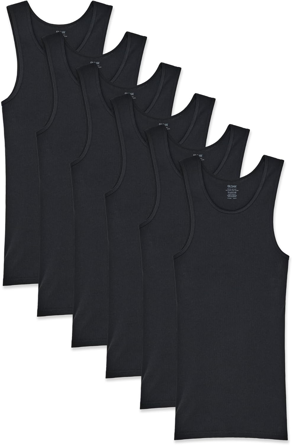 Gildan Men's A-Shirts Tanks Multipack