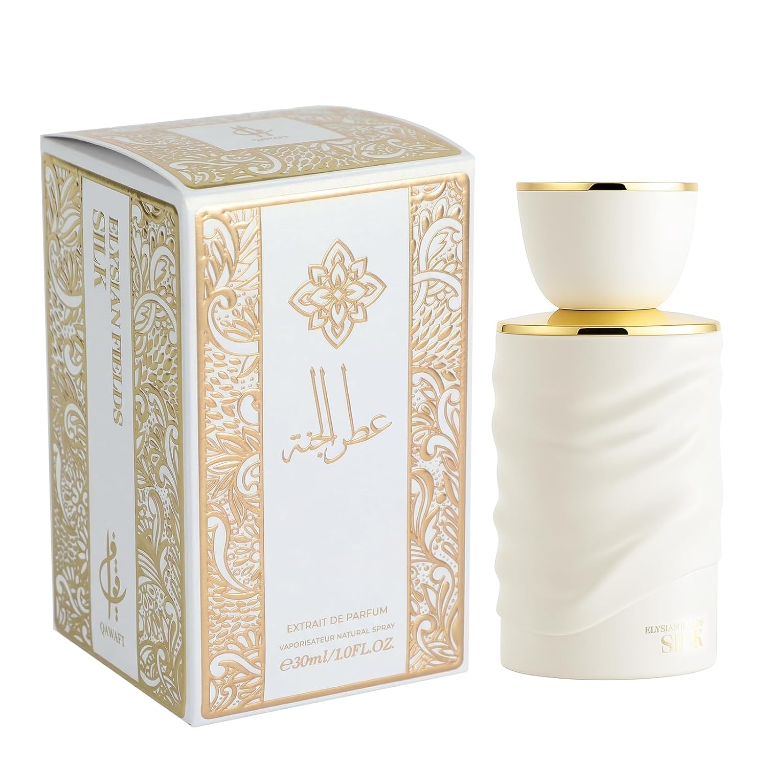 Elysian Fields - Silk Eau De Parfum, Long-Lasting Fragrance Woody,Floral, Fruity, Gourmand Perfumes for Women 30ml | 1.01 fl. oz