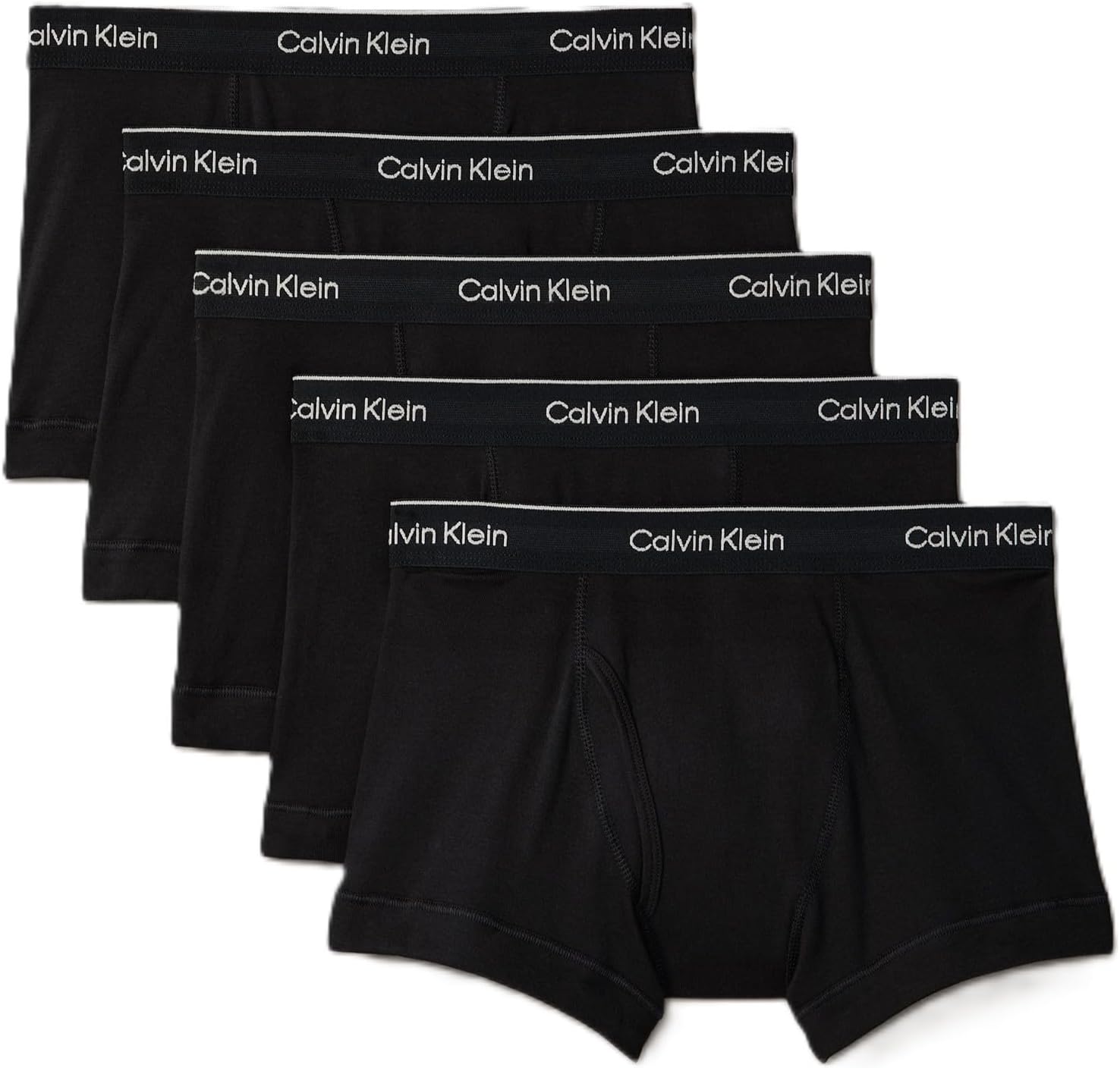 Calvin Klein Men's Cotton Classics 5-Pack Trunk
