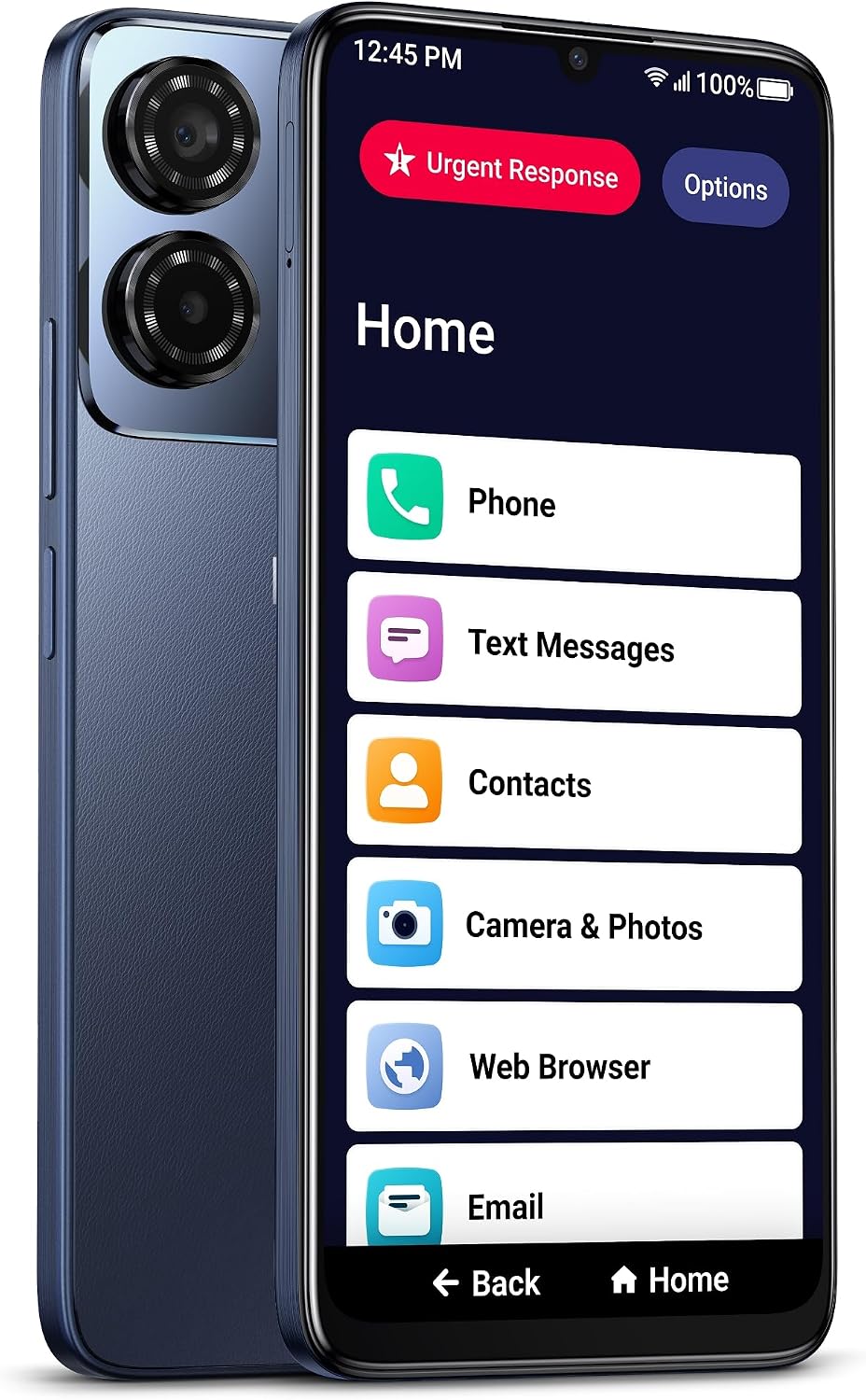 LIVELY Jitterbug Smartphone for Seniors, No SIM Needed, Smart5 | Smartphone for Seniors with No SIM Needed, Requires an Activated Phone Plan, Not Compatible with Other Carriers
