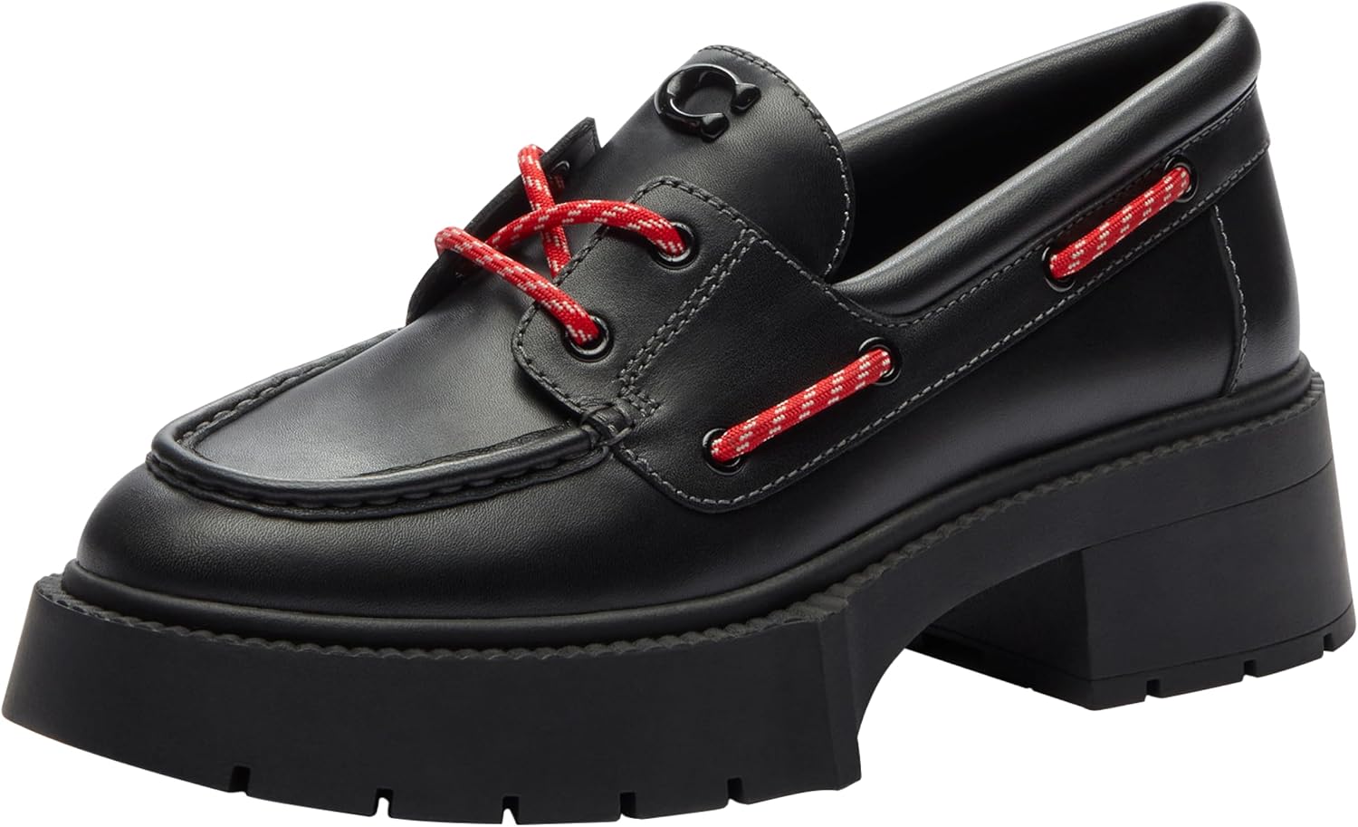 Coach Women's Leah Lace-up Platform Loafer