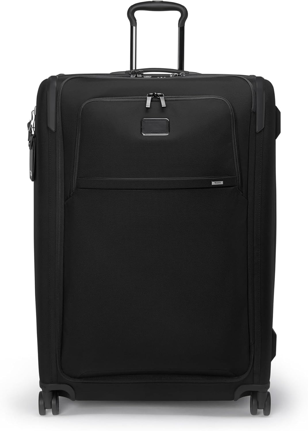 TUMI - Alpha X-Large Dual Access Expandable 4-Wheeled Checked Luggage - Zipper Expansion - Durable Ballistic Nylon - Extra Large Capacity Suitcase with TSA Lock - Black