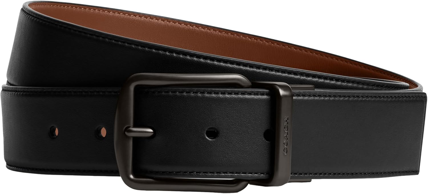 COACH 38MM Wide Harness CTW Reversible Belt