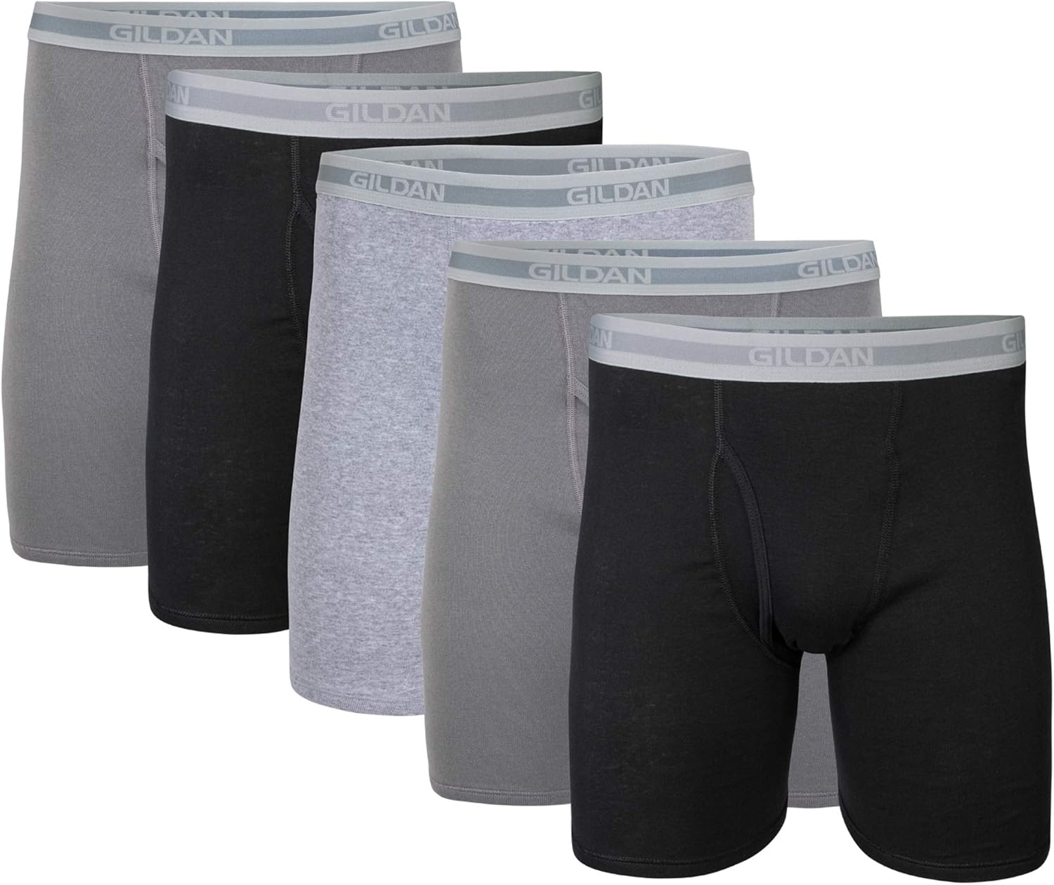Gildan mens Underwear Boxer Briefs, Multipack