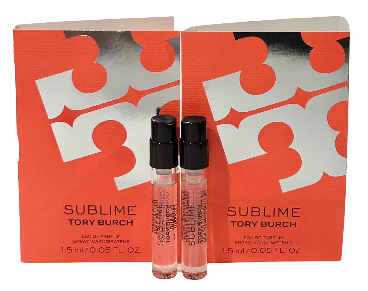 Tory Burch SUBLIME Eau De Parfum Sample Spray Women Perfume 1.5 ml / 0.05 oz (set of 2) - 6220