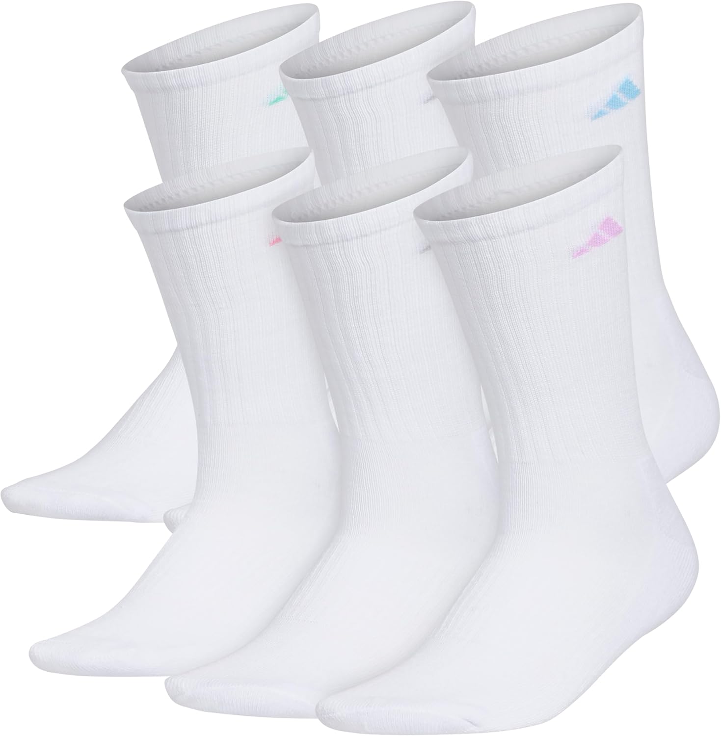 adidas Athletic Cushioned 6-Pack Crew
