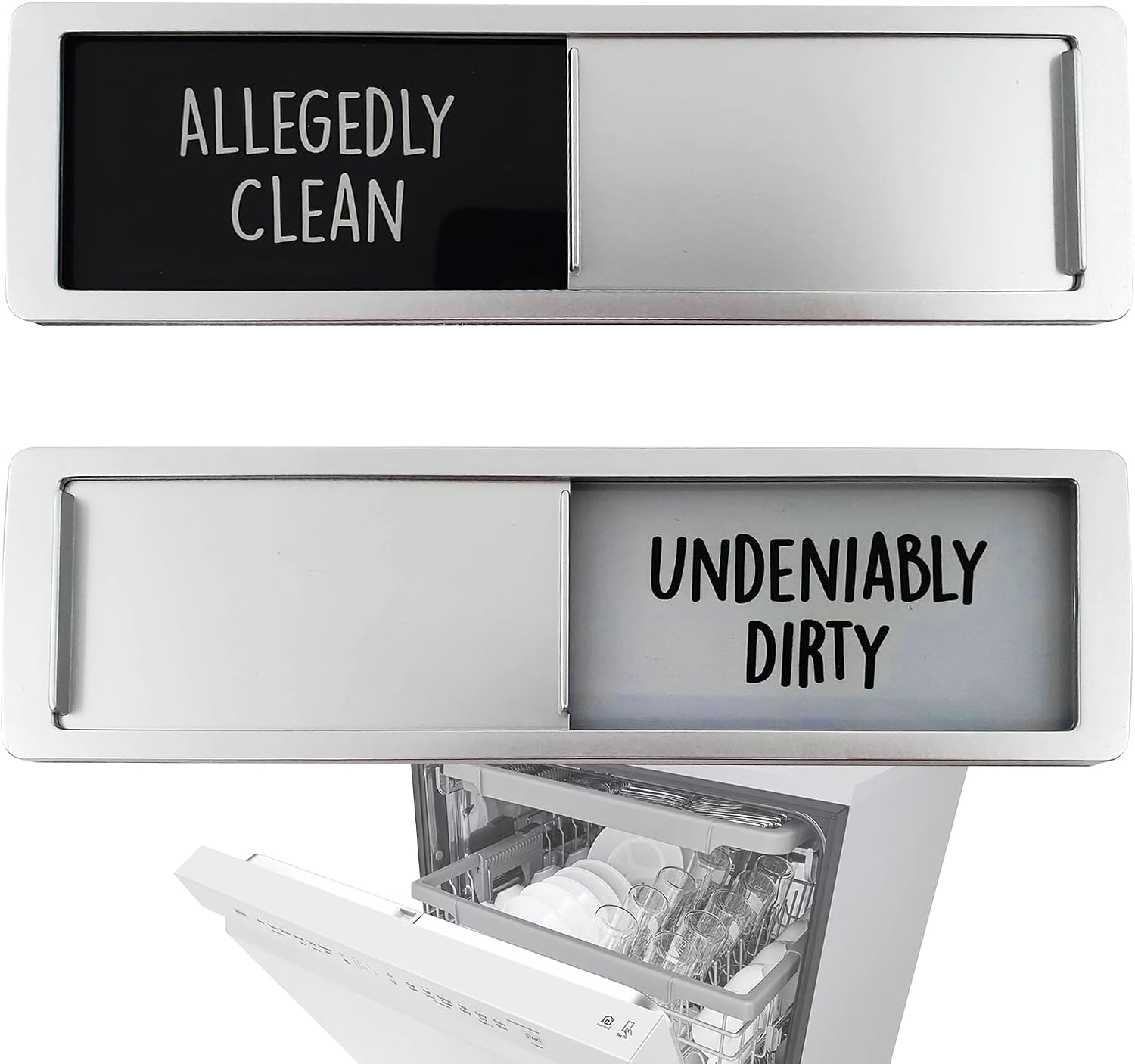 Dishwasher Magnet, Clean Dirty Sign, Apartment Essentials for First Apartment Must Haves, Funny Kitchen Gadgets Clean and Dirty Sign for Dishwasher, Gadgets for Home and Kitchen