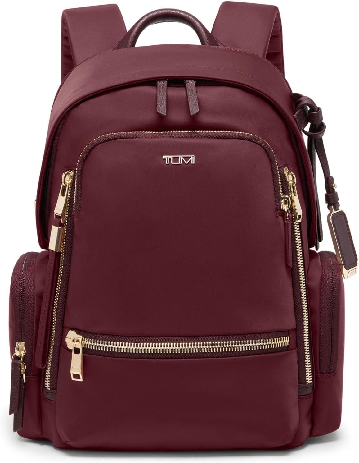 Tumi 0196691 Tumi Official Authentic Voyageur Women's Serena Medium Backpack, Wine, One Size