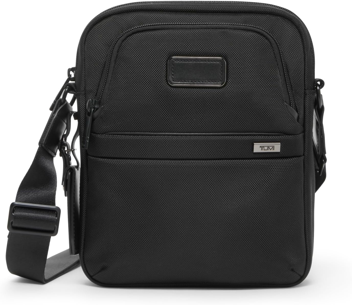 TUMI - Alpha Medium Crossbody - Men's and Women's Everyday Crossbody Bag - Adjustable Shoulder Strap - For Business & Travel - Midnight Black