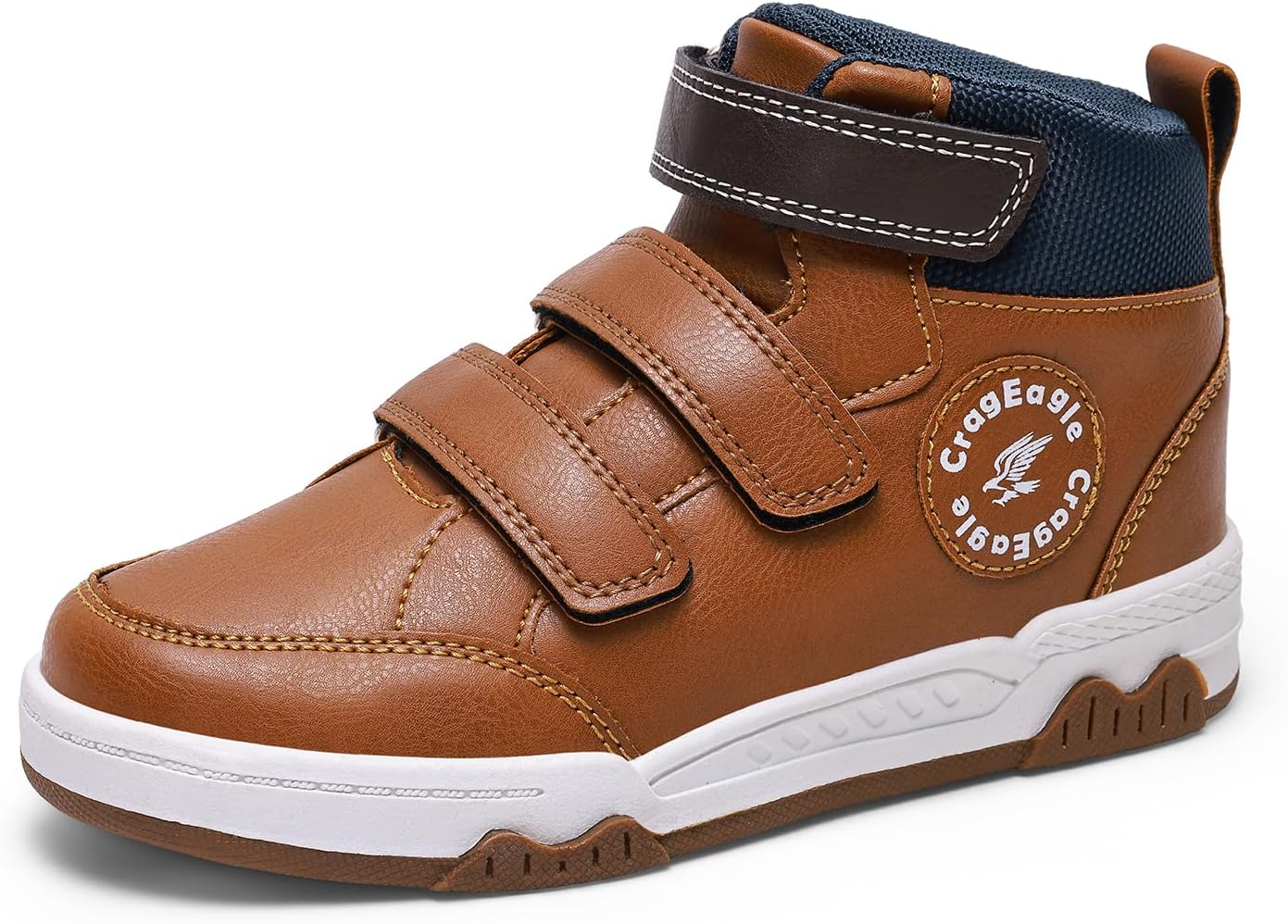 Kids Sneakers for Boys Girls High Top Skate Shoes Unisex-Child Casual Shoes Lightweight Breathable Non-Slip Athletic Boys Fashion Shoes