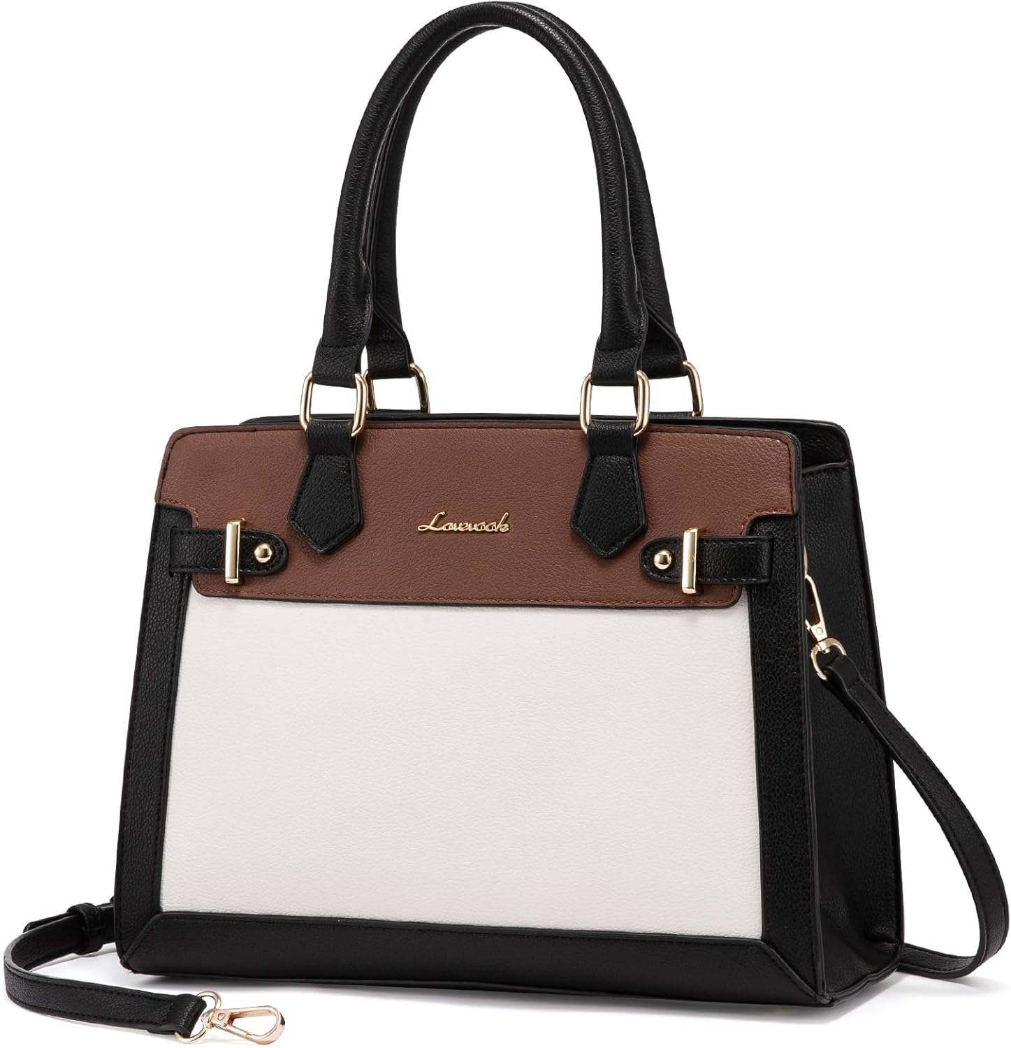 LOVEVOOK Purses and Handbags for Women, Tote Shoulder Bag Satchel Purse and PU Leather Top Handle for ladies