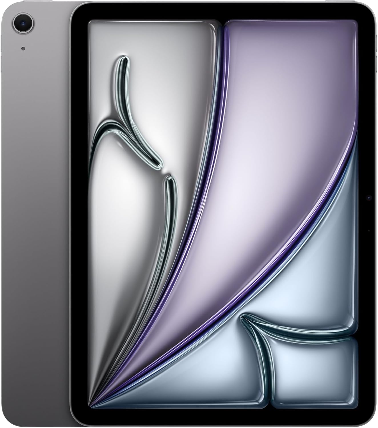Apple iPad Air 11-inch (M4): Liquid Retina Display, 128GB, 12MP Front/Back Camera, Wi-Fi 7 with Apple N1, Touch ID, All-Day Battery Life — Space Gray