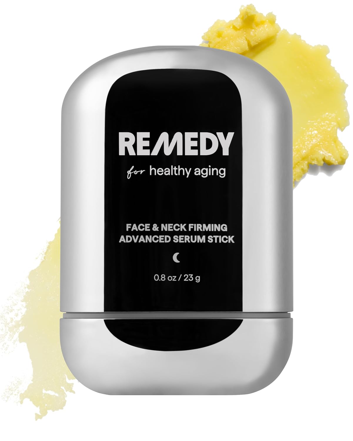 REMEDY Face & Neck Firming Retinal Serum Stick for Crepey Skin | Retinaldehyde, Peptides & CoQ10 Visibly Firms Skin, Tightening & Smoothing. Fragrance Free, By Dermatologist Dr. Shah. 0.8 oz