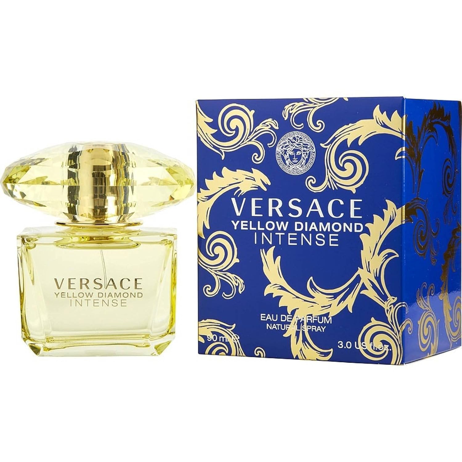 Yellow Diamond Intense by Versace for Women 3.0 oz Eau de Parfum Spray