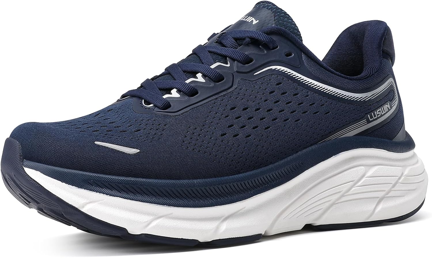 Men's Walking Shoes Lightweight Breathable Cushioning Running Shoes Athletic Tennis Workout Gym Non Slip Comfortable Fashion Sneakers