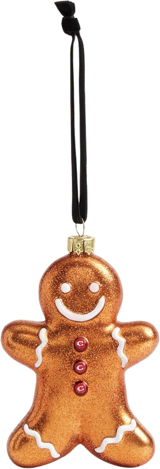 COACH Gingerbread Man Ornament