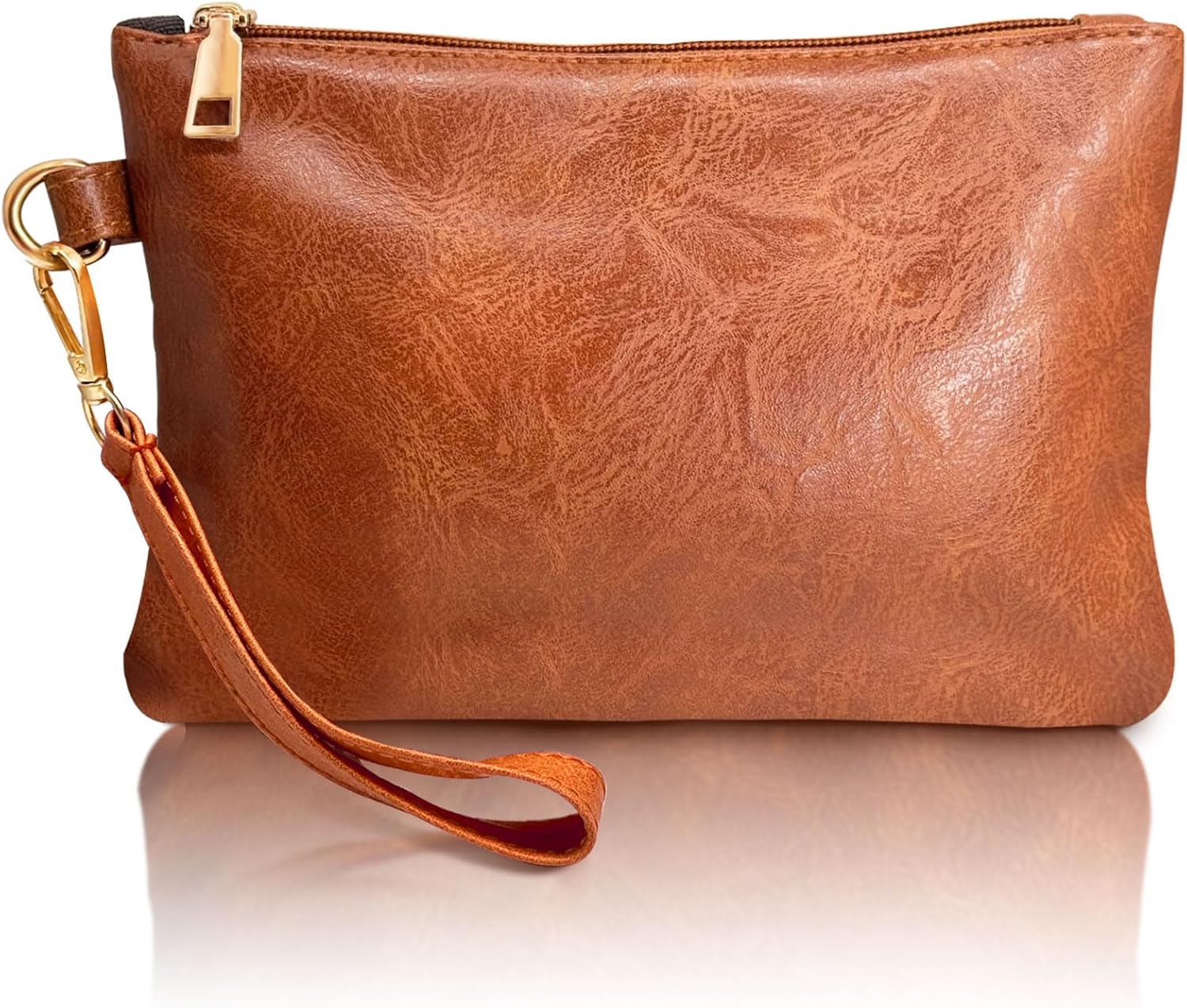 K.E.J. Clutch Purses for Women Wallet Wristlet Small Wallet Purses Clutch Handbags Zipper Purse for Ladies Women Gifts